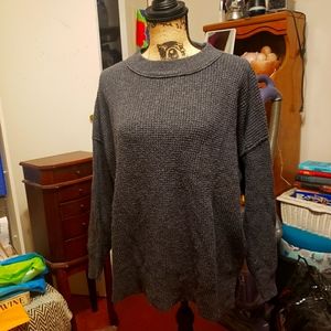 Dark gray aerie sweater